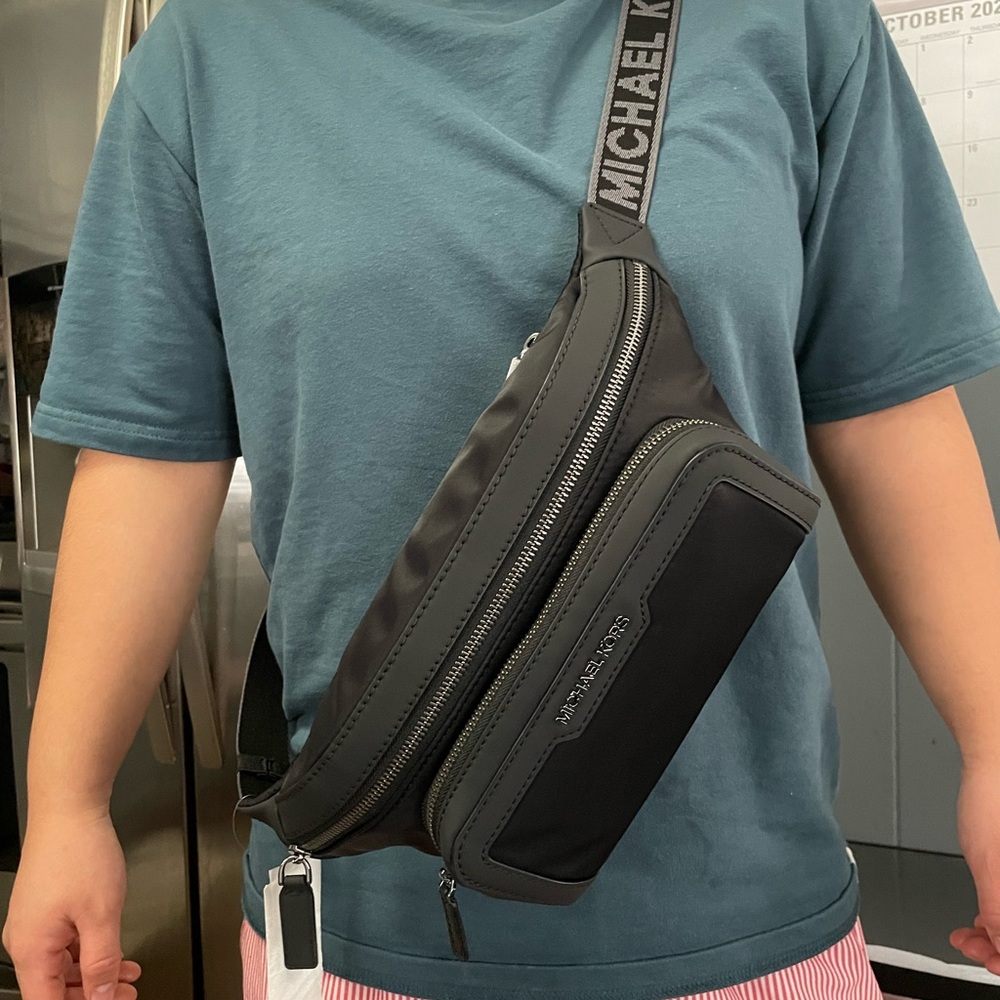 Michael Kors Black Belt Bag